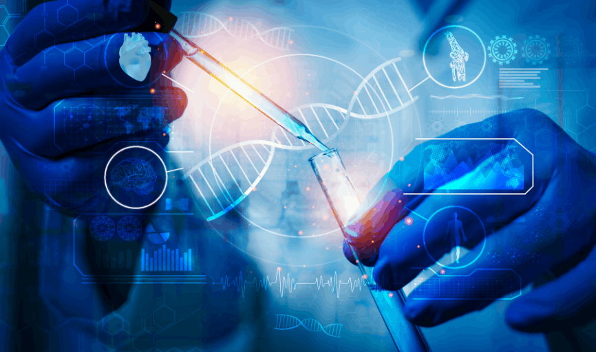 Un científico biotecnológico